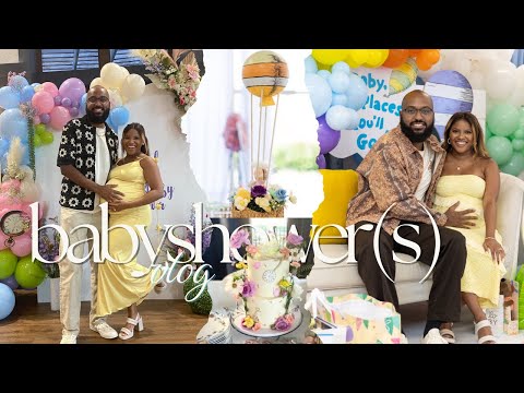 Pregnancy Journey| Baby Shower Vlog, 30 weeks pregnant, Chicago and Dallas Shower, Get Ready With Me