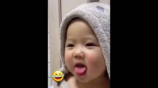#babyhumour #hilariousbaby #babylaughchallenge #laughingbaby