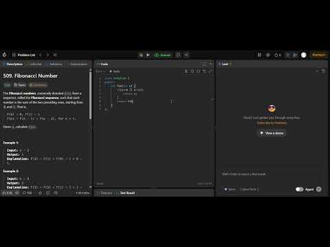Leetcode problem no. 509. solution using C++ language. #leetcode #problemsolving #dsa #coding #new