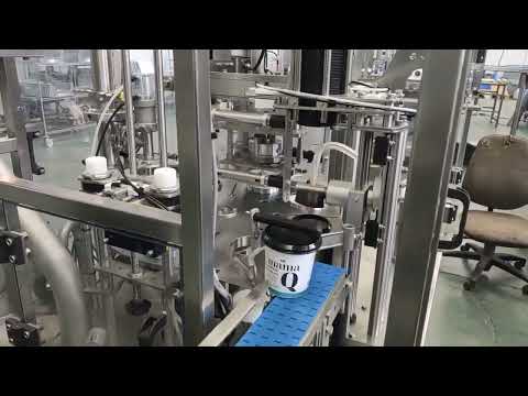 Compact Rotary Cup Filling & Sealing Machine