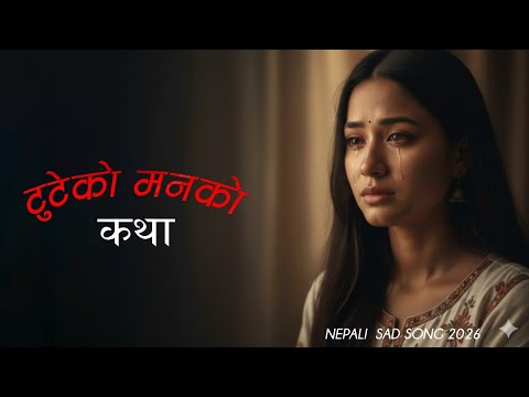 Tuteko Man Ko Katha 💔 | Sad Nepali Love Song | Heartbreak Lok-Pop