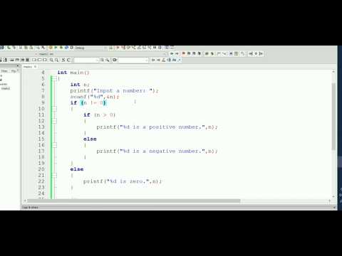 C programming Tutorial #7 - Nested If and Nested Loops
