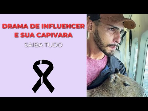 Drama do Influencer Agenor e sua Capivara Filó - Últimas Notícias!