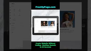 Website Builder - How To Create Portfolio Website With No Coding - No Hosting - No Domain - #1