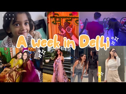 Back in Delhi for my friend’s Wedding! 💃✨ Reunions | Fun | Family Vibes