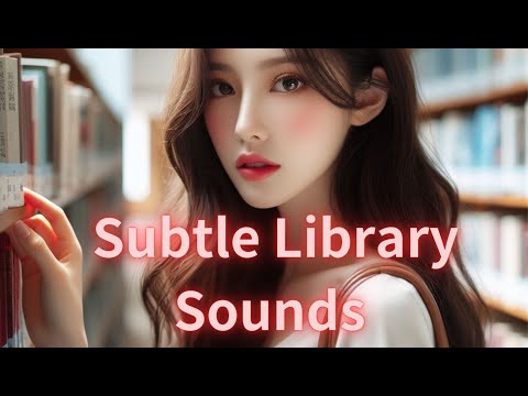 Quiet Discussions: Subtle Library Sounds for Concentration and Insight#LibrarySounds#StudyAid#圖書館聲音