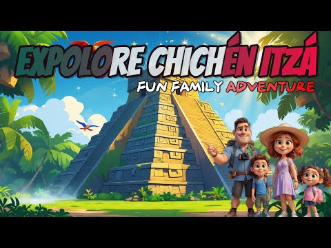 🌞 Family Adventure Time | Chichén Itzá for kids | Let’s Travel the World! 🌍