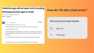 Here's how to fix Samsung Account "keeps stopping" error