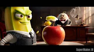 🍌 BANANA JOINS THE MAFIA – Fruit City’s Most Wanted 🍇💥