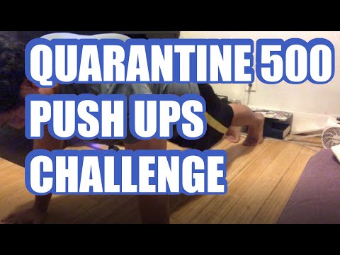 Quarantine Workout - 500 Push Ups Challenge