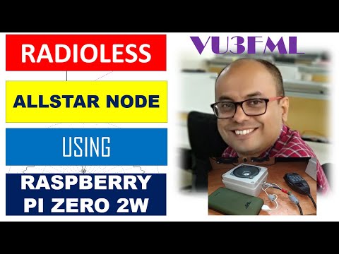 Radioless Allstar Node using RaspberryPi zero 2W