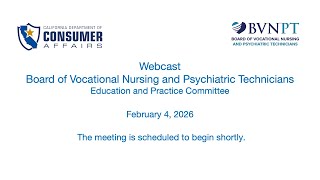 BVNPT_Education and Practice Committee Meeting - February 4, 2026
