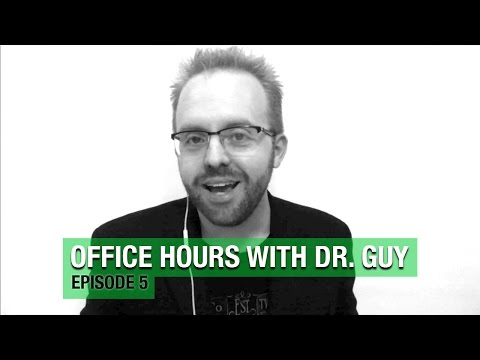 Office Hours with Dr. Guy - Episode 5 - Finding Sources, Proposal Defense, and Dissertation Hacking