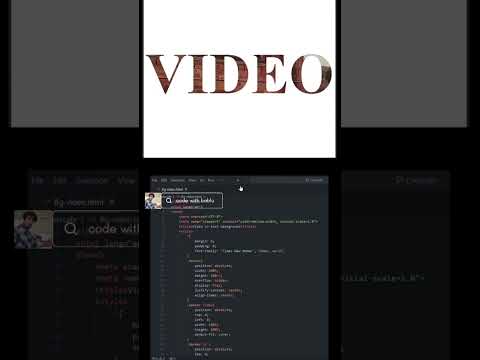 coding of video animation #html #css #javascript #webdeveloper #php #webdevelopment #java