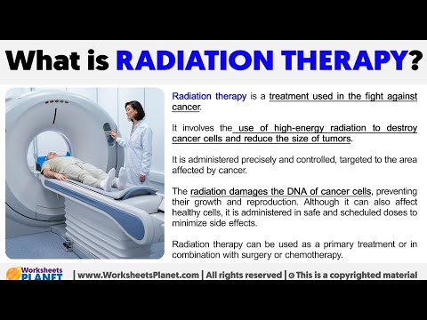 What is Radiation Therapy ll Types of radiation therapy ll Teletherapy ll Learn detail 