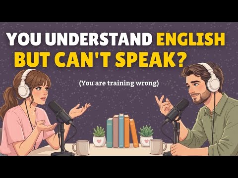 Why You Understand English But Can’t Speak (The Passive Brain Trap) | Easy English Conversation