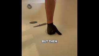 Bathtub & Shower Floor Crack Repair Kit #bathtub #bathtubdiy #diy #tubreglazing #bathtubgoals