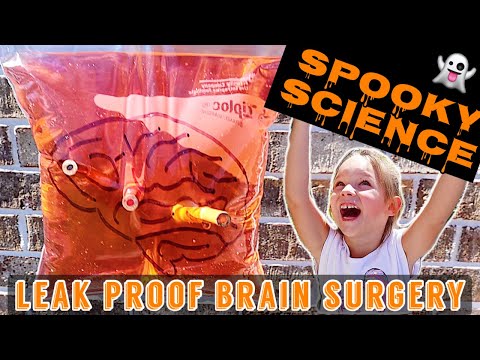 LEAK PROOF BRAIN SURGERY: 31 DAYS OF HALLOWEEN KIDS STEM SCIENCE EXPERIMENTS & ACTIVITIES