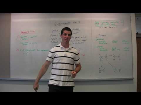 Stereochemistry: Part  2