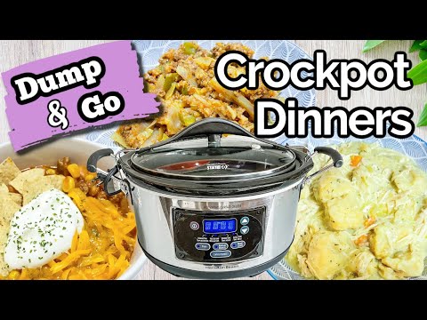 VERY EASY Crockpot Recipes | What's for Dinner | Slow Cooker Dinner Ideas | Love Served Daily