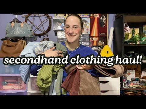 Completely secondhand clothing haul!