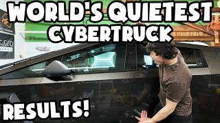 The world's QUIESTEST Cybertruck project is DONE!