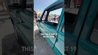 How Did They Build The World's Thinnest Car?