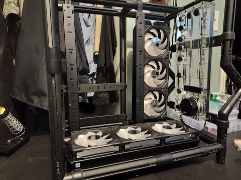 Custom Water Loop Build Vlog - Part 2