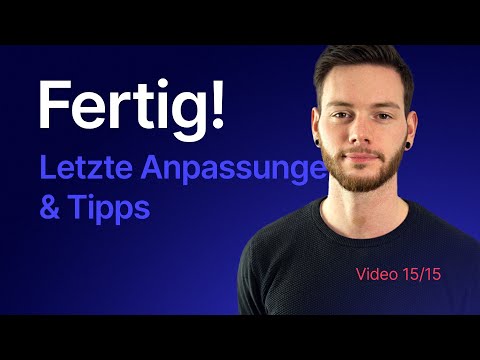 WORDPRESS Website FERTIGSTELLEN | 15 Letzte Anpassungen & Tipps