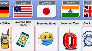 Random Invention From Different Countries