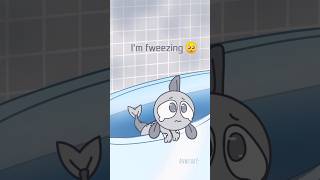 P.O.V you meet baby Silver ~ 🤍 #silversalmon #someonefishy #animation #cute