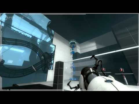 Portal 2 GamesCom Repulsion Gel trailer