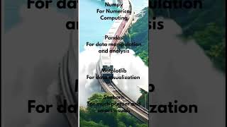 Python Libraries📚  for Data Analysis #python  #numpy #pandas #matplotlib #seaborn #plotly #scipy