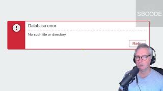 Zabbix Database Error : No such file or directory