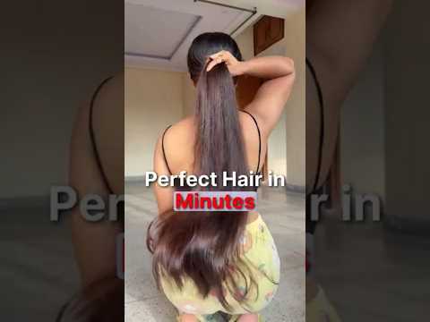 Best Hair Care Routine for Silky Straight Hair 🌸 Womenhood #hairstyle #hairtok