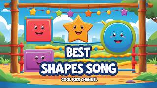Shapes Song #kidscartoon #abcs #childrenssongs #shapesforkids #cocomelonnurseryrhymes #babyshark