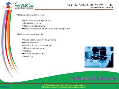 Avyukta Solutions Overview