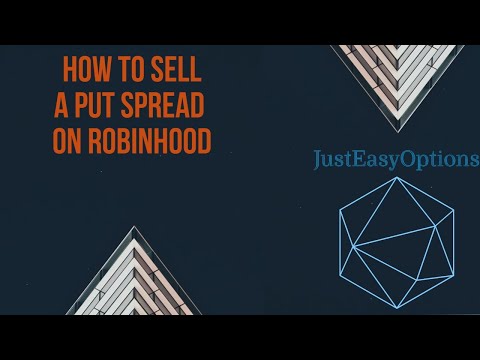 How to Sell a Put Spread on Robinhood