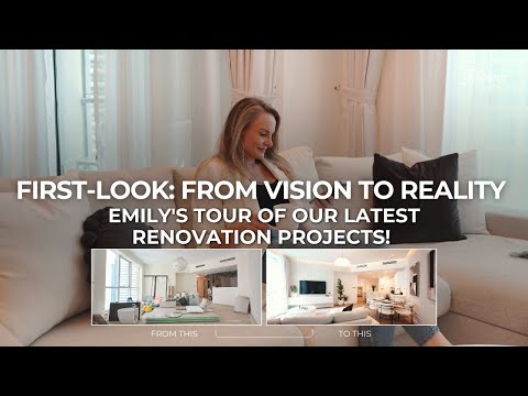 First Look  From Vision to Reality | Emily's Tour of Our Latest Renovation Projects | Interiors