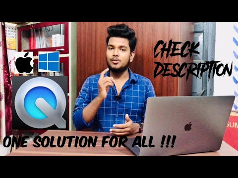 How to record screen with mic in MacBook and Windows in Hindi | QuickTime Player | Apple | win..