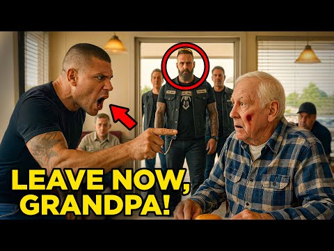 Thug Slapped an 81-Year-Old Veteran in a Diner — Then His Son Walked In With the Hells Angels