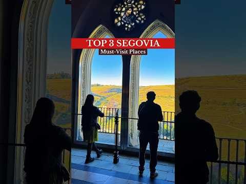 3 Must-Visit Landmarks in Segovia in 8 Seconds #shorts #ytshorts #spain #travel #lifeinframes