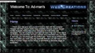 Ad-man Web Creations (Formerly The Web Creator)
