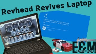 Dead Laptop: Holley Sniper EFI: Laptop Revival for Garage