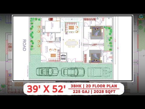 Discover the Perfect 39 X 52 House Plan for Your Dream Home!