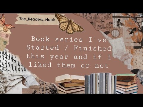 My first long form video❤️ series that I have started/finished this year so far #bookbites #booktok