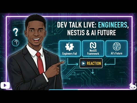 Dev Talk Live: Reacting to Why Engineers Fail, NestJS, and AI's Future