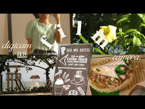 taking film-like photos using a digicam 📸🎞️ ⋆｡°₊ ⊹