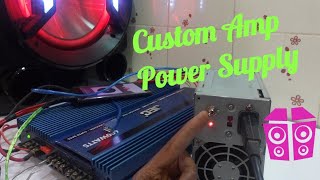 Car Audio Amp Computer Power Supply Transformation
