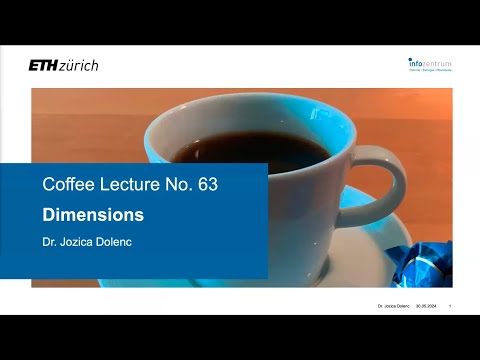 Dimensions – another literature database (Coffee Lecture no. 63)
